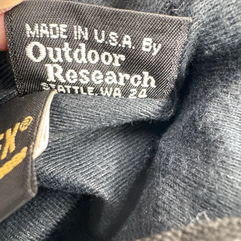 Outdoor Research Gore-Tex Seattle Sombrero Rain Hat Black Made in USA Large - Picture 11 of 12